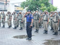 Bupati Asahan Pimpin Apel Pagi di Lingkungan Satpol PP
