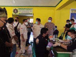 Gelar Vaksinasi, Raja Sekadau Ajak Masyarakat Patuhi Protokol Kesehatan