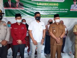 Salurkan Bantuan Bagi Eks PMI, Warga Terdampak Pandemi dan Korban PHK