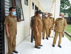 Bupati Asahan Tinjau Persiapan Gedung Isolasi Mandiri Terpadu
