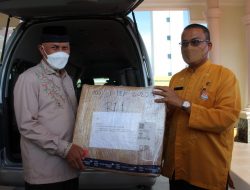 Sumbar Terima Ratusan Paket Bantuan Obat-Obatan dari Presiden Joko Widodo Untuk Penanganan Covid-19