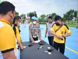 Senjata Api Anggota Polres Sekadau Dilakukan Pemeriksaan