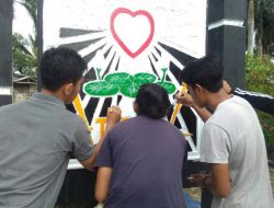 Ketimbang Konvoi, Para Pendekar di Ngawi Ini Memilih Perbaiki Tugu PSHT