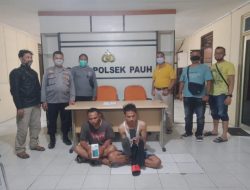 Lakukan Belasan Kali Aksi Pencurian, Dua Pria Ditangkap Polsek Pauh