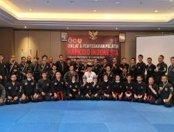 Hapkido Indonesia Gelar Diklat dan Penyegaran Pelatih Tingkat Nasional