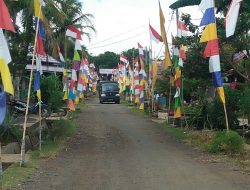 Sambut Hari Kemerdekaan, Warga Pasang Bendera Merah Putih