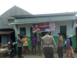 Kesadaran Pembeli Kurang, Kapolsek Rowosari Ingatkan Pedagang Jaga Prokes