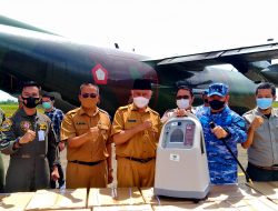 Panglima TNI Bantu 50 Oxygen Concentrator Untuk Sumatera Barat