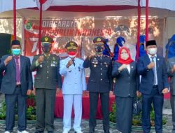 Semarak HUT RI 76 di Kecamatan Tualang, Upacara dengan Penerapan Prokes