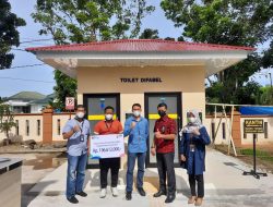 BRI Bangun Jalan dan Toilet Khusus DIfabel di Pengadilan Negeri Pasaman Barat