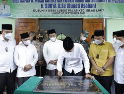 Wagub Sumut Resmikan Masjid Al-Musannif Kecamatan Silau Laut