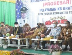 Bupati Sambas Hadir di Desa Pusaka Luncurkan Program Prosesar dan Layanan KB Gratis