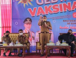 Pemprov Sumbar Gelar Gebyar Vaksin Dengan Target 250 Ribu Pelajar SLTA Sederajat