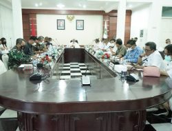 Bupati Asahan Pimpin Rapat Perkembangan Covid-19 di Kabupaten Asahan