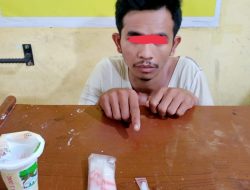 Diduga Jual Sabu, AS Ditangkap Polisi di Warnet
