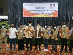 BPBD Sumbar Gelar Bimtek Hitung Cepat Pengkajian Kebutuhan Pasca Bencana Kepada Relawan dan Jurnalis