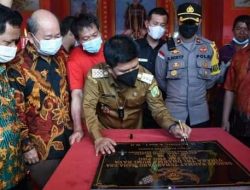 Vihara Tri Dharma Bumi Raya  di Jawai Selatan Kabupaten Sambas Diresmikan