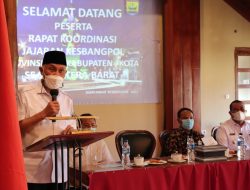 Gubernur Sumbar Minta Kesbangpol Ambil Langkah Strategis Sukseskan Pemilu 2024