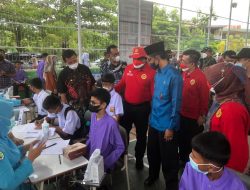 Vaksinasi di Sekolah Naungan Kemenag Padang Masih Rendah, BIN Vaksin Pelajar dan Santri serta Datangi Rumah Warga