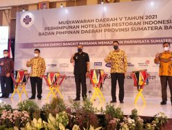 Sempat Anjlok Karena Covid-19, Wagub Sumbar Nilai PHRI Bisa Dorong Perluasan Pemasaran Pariwisata