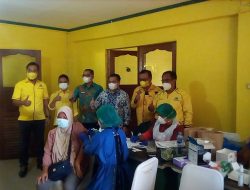 Vaksinasi, Bupati Sekadau Imbau Masyarakat Tetap Patuhi Prokes