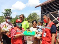 PMI Sanggau kembali Berikan Bantuan untuk Warga Terdampak Banjir