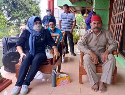 Mardiana Sambangi Desa Mekar Jaya
