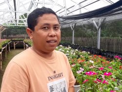 Kembangkan Varian Bunga Thailand, Raup Omset Puluhan Juta