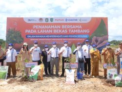 Rehabilitasi Lahan Bekas Tambang, Pupuk Kaltim dan KLHK Gelar Demplot di Bengkayang