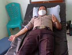 Pandemi Covid-19 Tak Halangi Tekad Polisi Ini untuk Donorkan Darah