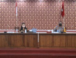 Persiapan PPKM Level 3, Bupati Landak Rakor Lintas Sektoral