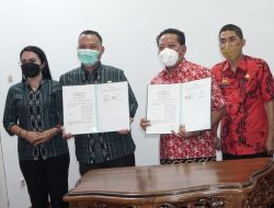 Bupati Sanggau dan Bupati Bengkayang Tandatangani MoU Batas Wilayah