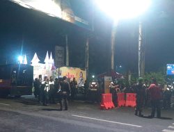 Perayaan Pergantian Tahun Dijaga Ketat Aparat, Puluhan Kendaraan Diamankan