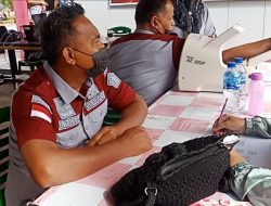 44 Pegawai dan Warga Binaan Lapas Terbuka Klas II-B Pasaman Ikuti Vaksinasi Booster