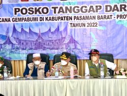 Tanggapi Dampak Gempa, Pemprov Sumbar Rakor Pemetaan Masalah dan Penanganannya