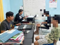 Dua Maling Tabung Gas Dibekuk Tim Reskrim Polsek Sungai Pinyuh