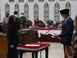 PAW, Evy Susanti Resmi Diangkat jadi Anggota DPRD Kota Palangka Raya