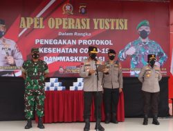 Tekan Lonjakan Kasus Covid-19, TNI-Polri Gelar Operasi Yustisi Bersama
