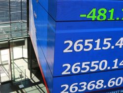 Pasar Saham Asia Merosot di Tengah Ketegangan Rusia-Ukraina