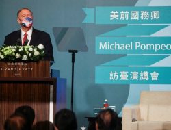 Dalam Kapasitas Tak Resmi, Mantan Menlu Pompeo Desak AS Akui Taiwan