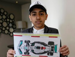 Putra Terpidana Mati Bahrain Kembali Kirim Gambar ke Lewis Hamilton