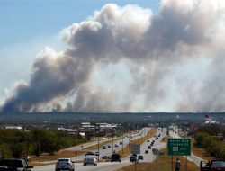 Kebakaran Hutan Picu Evakuasi di Texas Barat