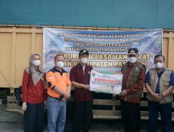 Pemprov Sumbar Salurkan 150 Ton Beras Kepada Masyarakat Pasbar Terdampak Gempa