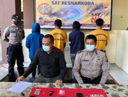 Empat Pengedar Sabu di Sekayam Diamankan Polres Sanggau