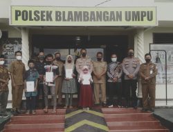 Duh! Kapolres Way Kanan Kunjungi Polsek Blambangan Umpu, AKBP Teddy Rachesna: Saya Minta Anggota Tidak Terlibat Narkoba