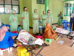 Sambut HUT PERSIT ke-76, KCK Gelar Donor Darah