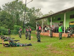 Asah Kemampuan Nabitapi, Kodim 0412 Lampura Gelar Latihan Menembak
