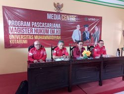 UMKO Meresmikan Program Magister Hukum