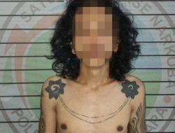Resahkan Masyarakat, Pria Bertato Diringkus Polisi