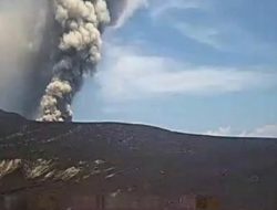 Gunung Anak Krakatau Kembali Bererufsi
